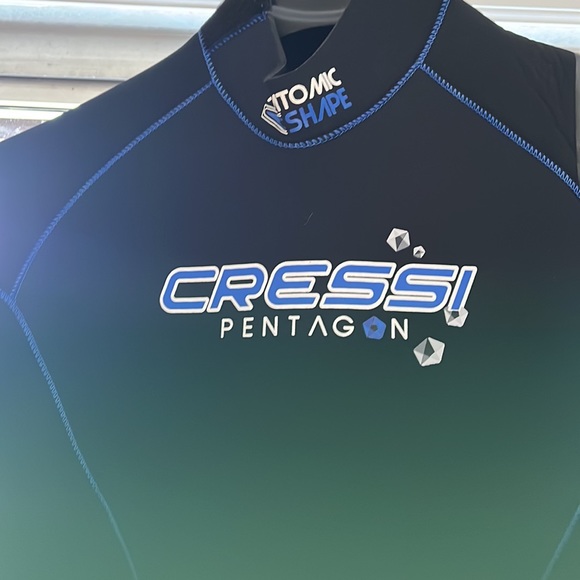 Cressi Pentagon nylon neoprene men’s wet suit.  Practically brand new. - Picture 5 of 6